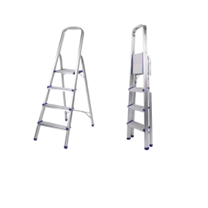 铝合金梯子Thang dùng để leo lên cao, chất liệu bằng hợp kim nhôm, chiều cao thang: 2.1m-4.2m, nhãn hiệu: JLB, hàng mới 100%2.1m-4.2m